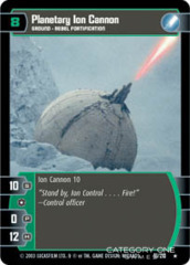 Planetary Ion Cannon - Foil